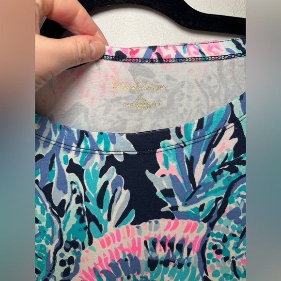 Lilly Pulitzer Party‎ In Paradise Girls Mini Sophie Ruffle Dress XL (12-14) - Picture 8 of 9